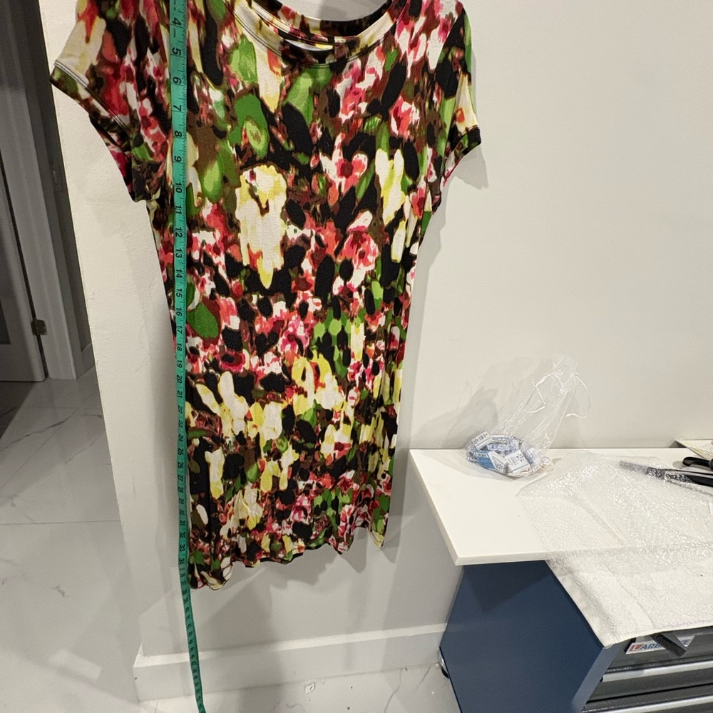 Calvi klein Floral Print Women's Top